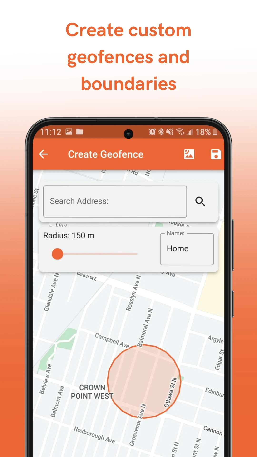 WhereSafe screenshot